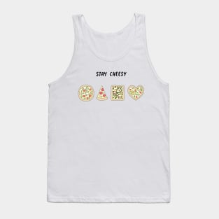 Pizza Stay Cheesy Tank Top